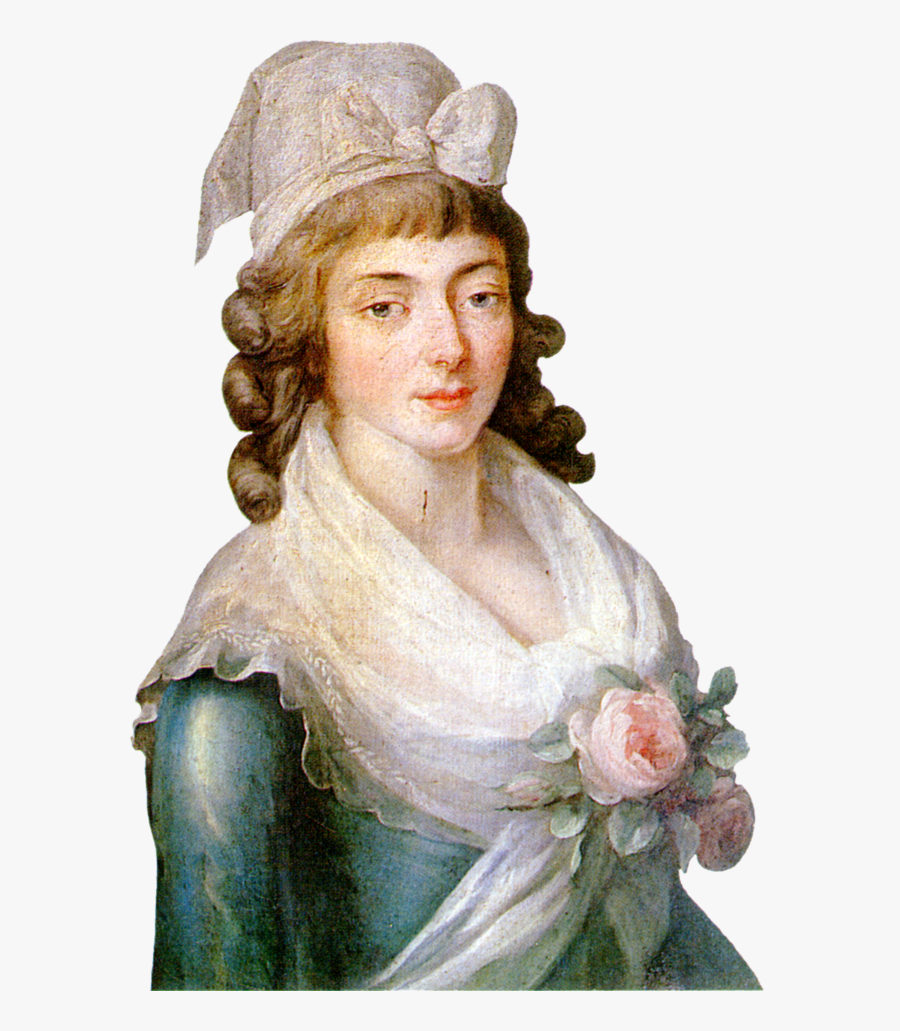 French Revolution Madame Roland, Transparent Clipart