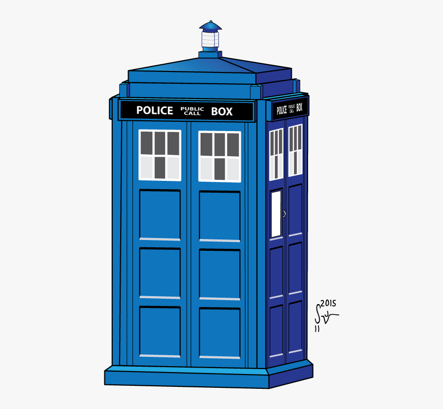 Doctor Who Police Box Drawing, Transparent Clipart