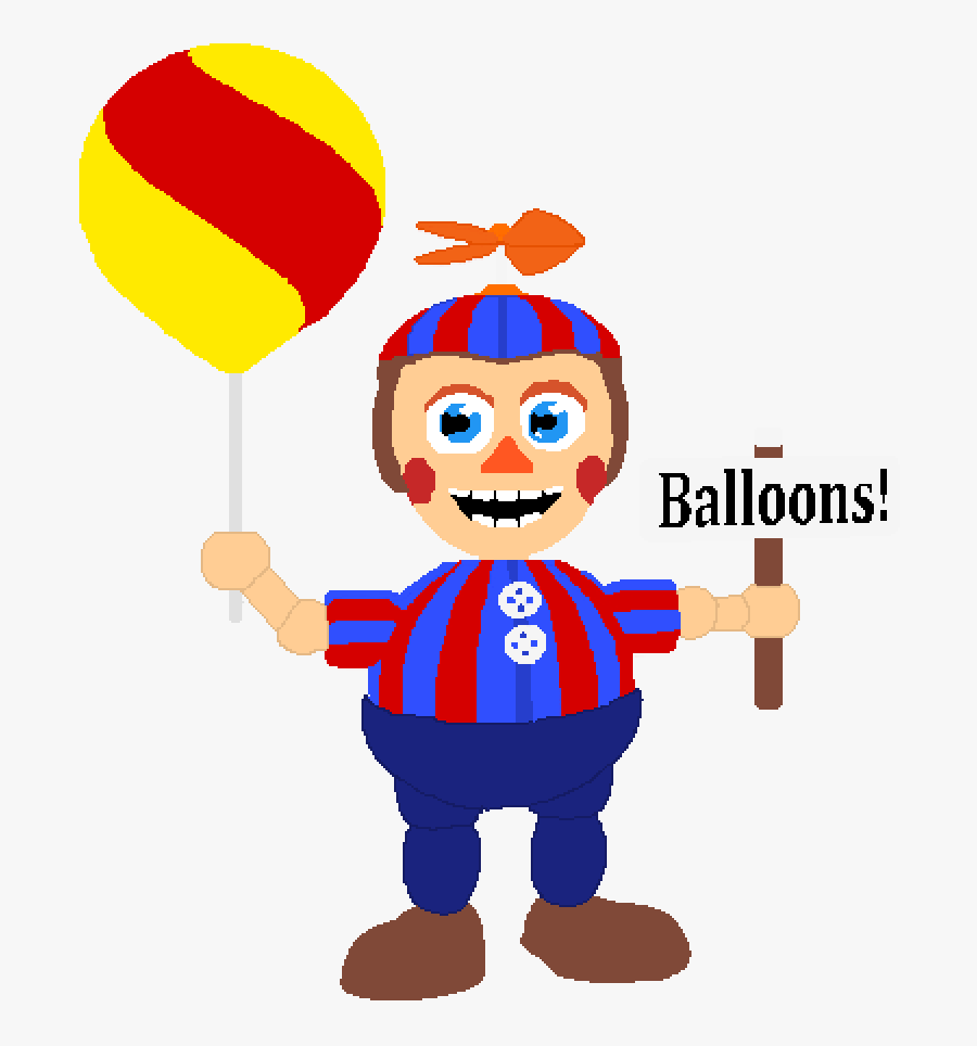 Fnaf Minigame Balloon Boy, Transparent Clipart