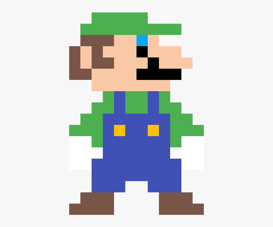 Pixel Mario, Transparent Clipart