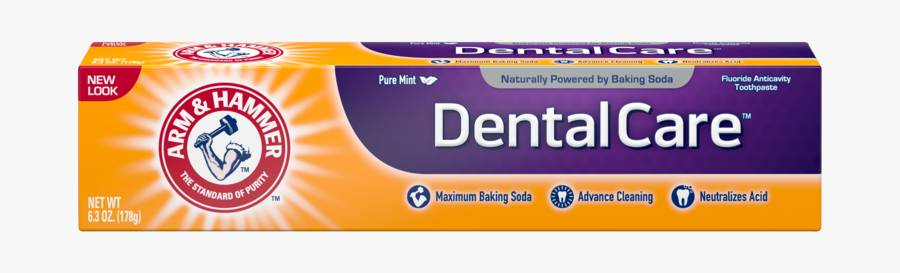 Arm & Hammer Dental Care Toothpaste, Transparent Clipart