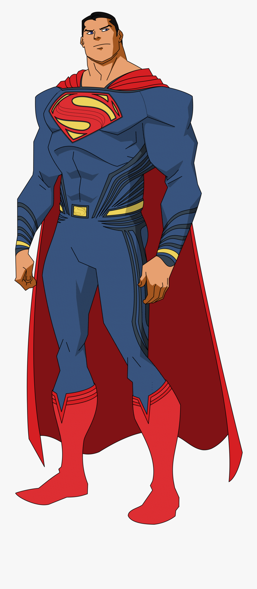 Superman Clipart Justice League - Batman And Superman Vector, Transparent Clipart