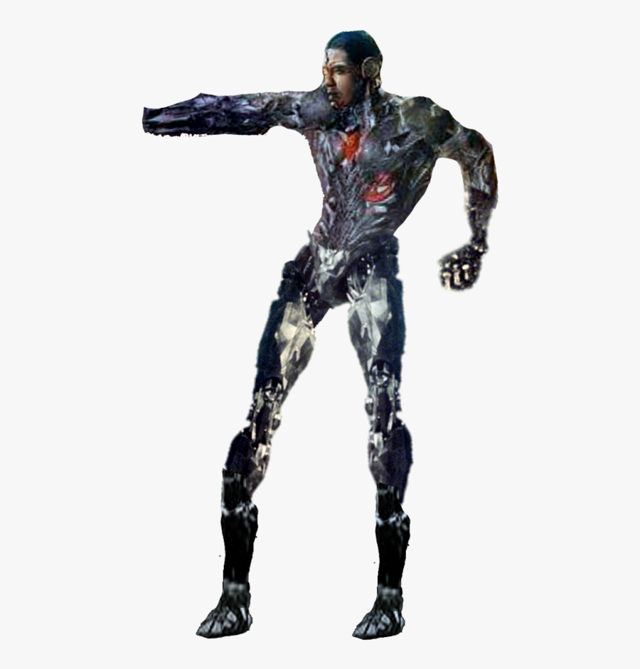 Cyborg Batman Justice League Dc Comics - Cyborg Comic Png, Transparent Clipart