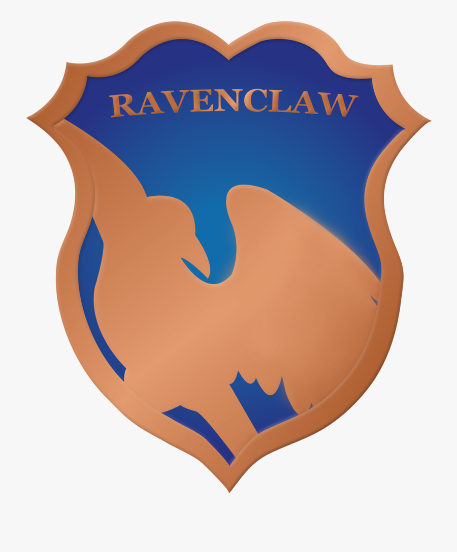 Clip Art Royalty Free Ravenclaw Crest By Rainbowrenly - Simple Ravenclaw Crest, Transparent Clipart