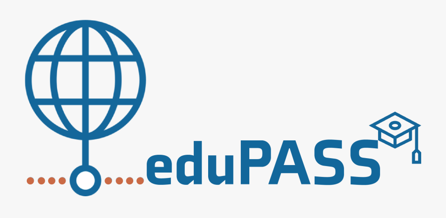 Edupass - Icon Vector Globe Lines, Transparent Clipart