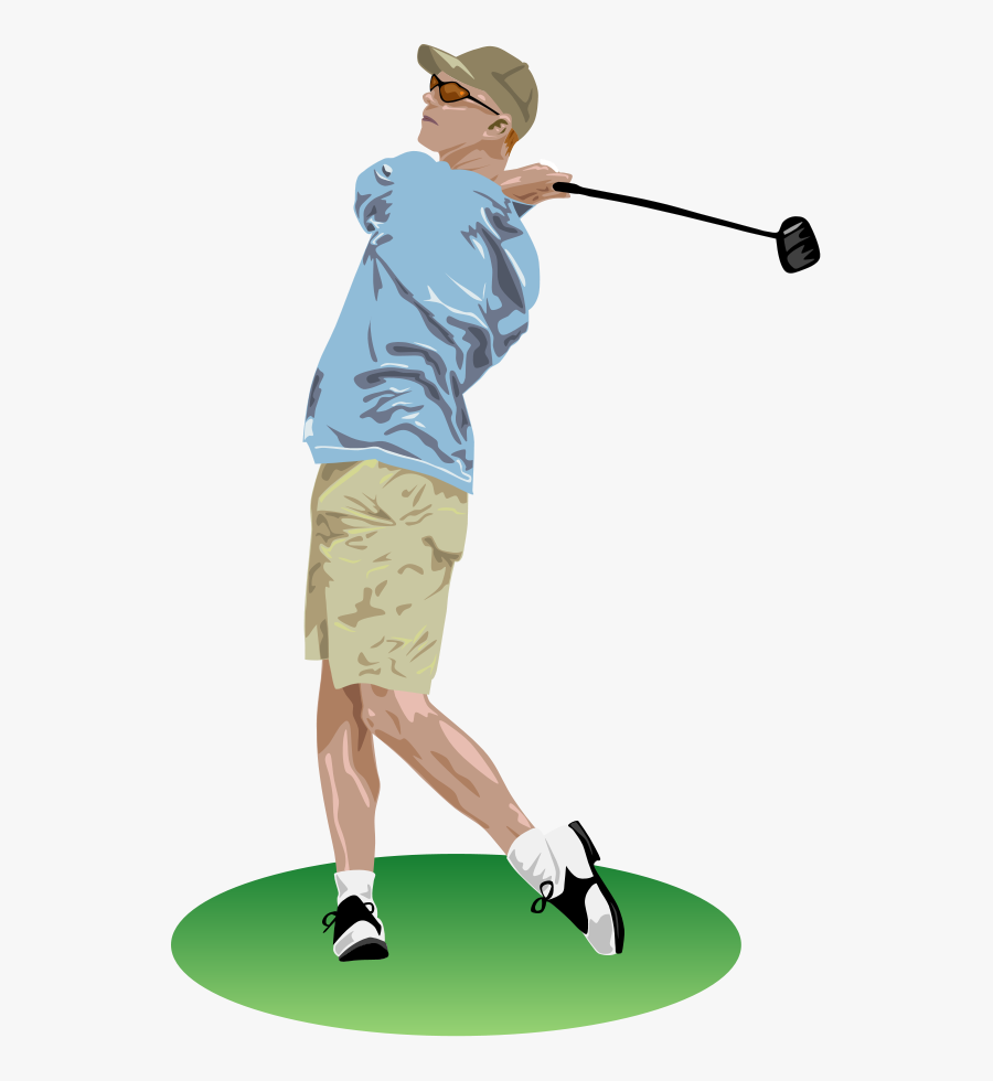 Golf Drive Clipart, Vector Clip Art Online, Royalty - Clip Art Golfer ...