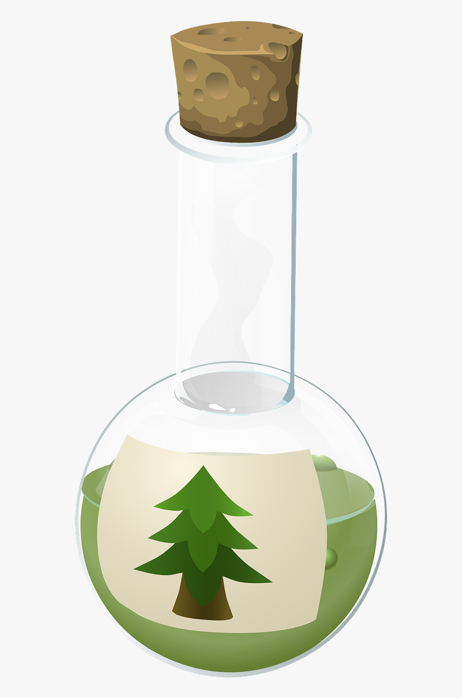 Transparent Science Beakers And Test Tubes Clipart, Transparent Clipart