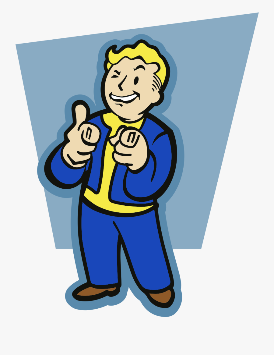 Fallout 4 Vault Boy A5 Notebook Clipart , Png Download - Fallout Vault Boy Charisma, Transparent Clipart