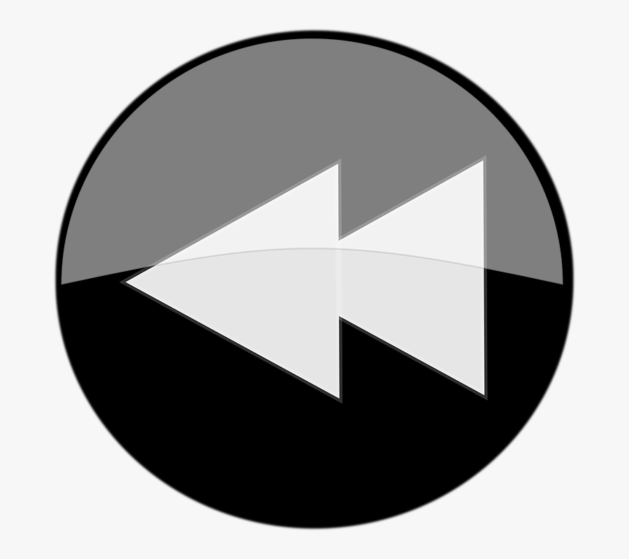 Black Preview Button Svg Clip Arts - Music Player Buttons Png, Transparent Clipart
