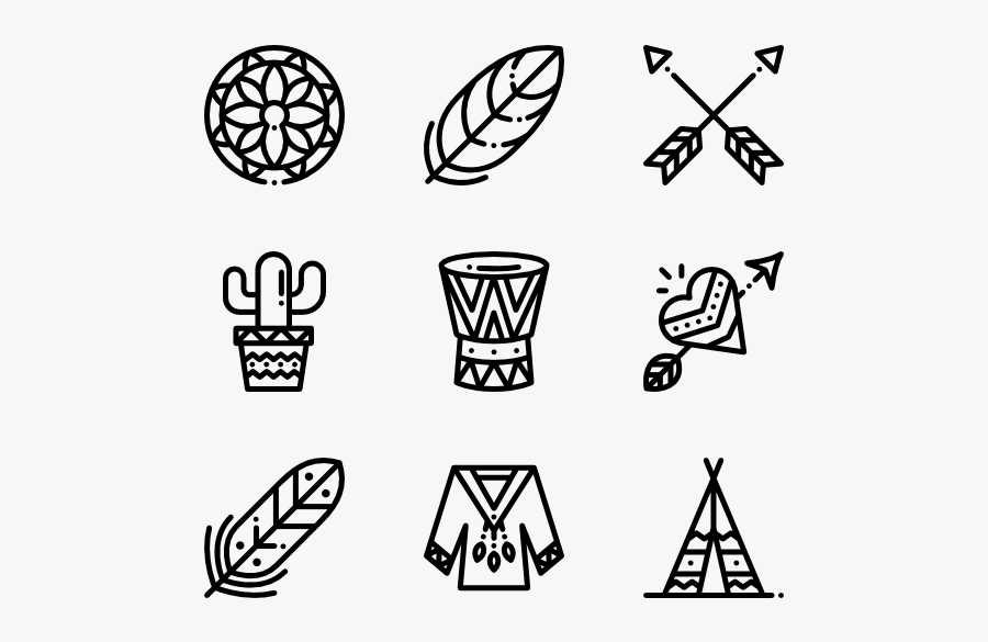 Download Clip Art Boho Svg Boho Icons Png Free Transparent Clipart Clipartkey