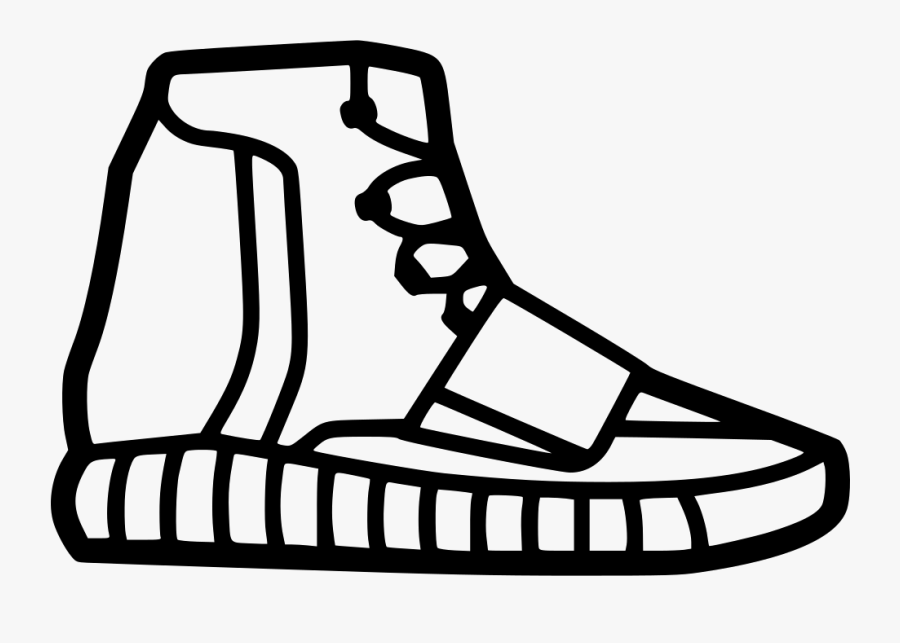 Collection Of Free Yeezy Drawing Clip Art Download - Yeezy Icon Transparent Background, Transparent Clipart