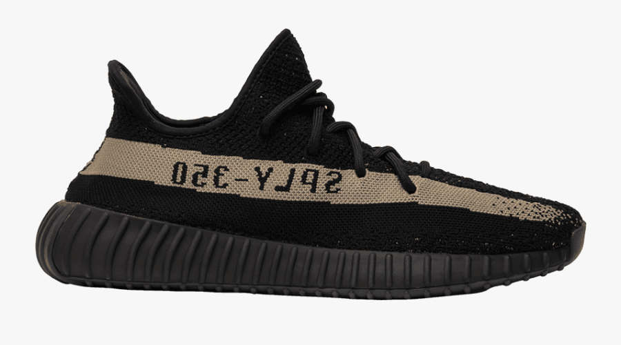 Transparent Pair Of Running Shoes Clipart - Yeezy Boost 350 V2 Oreo, Transparent Clipart