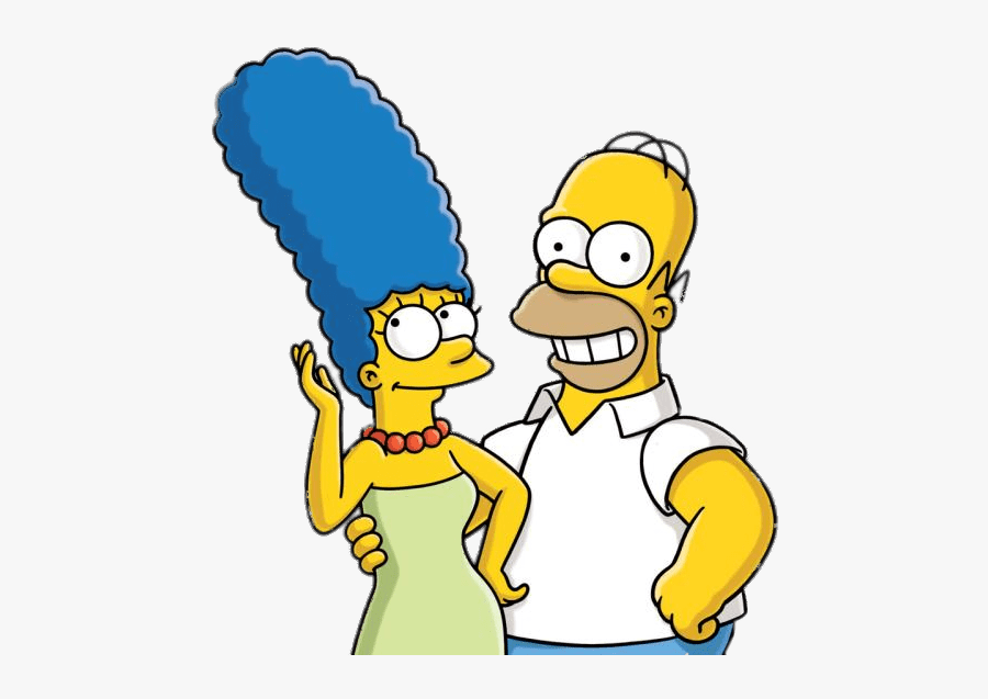 Free Png Download Homer And Marge Simpson Clipart Png - Homer And Marge Simpson, Transparent Clipart