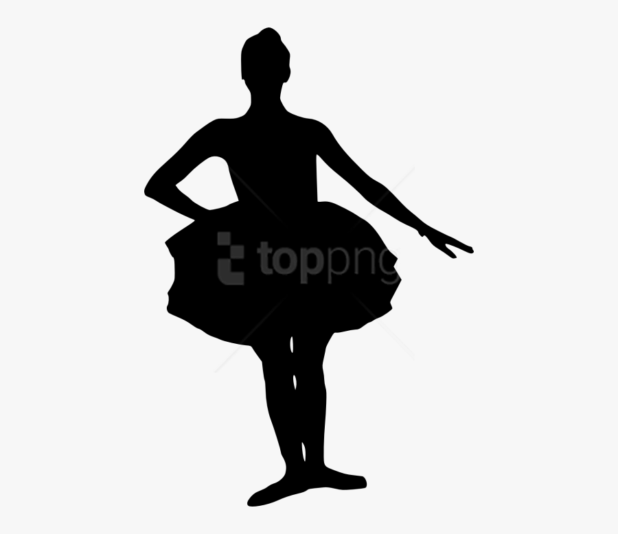 Free Png Ballerina Silhouette Png - Plain White T's 1 2, Transparent Clipart