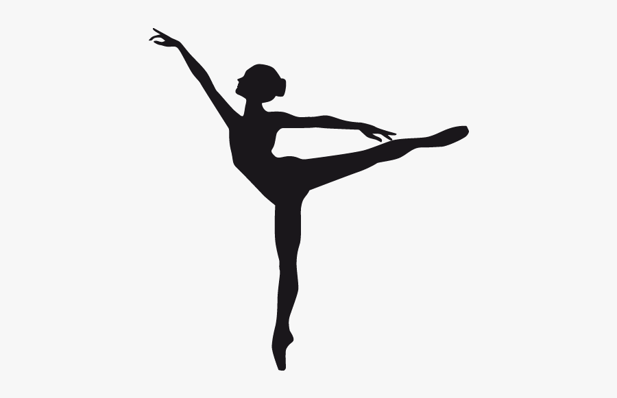 Ballet Dancer Silhouette Clip Art - Silhouette Woman Dancing, Transparent Clipart