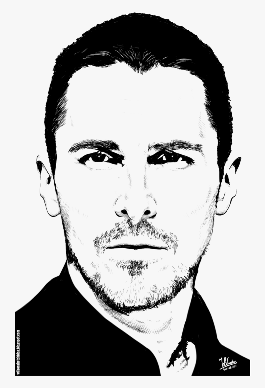 Transparent Celebrity Face Png - Christian Bale Clipart, Transparent Clipart