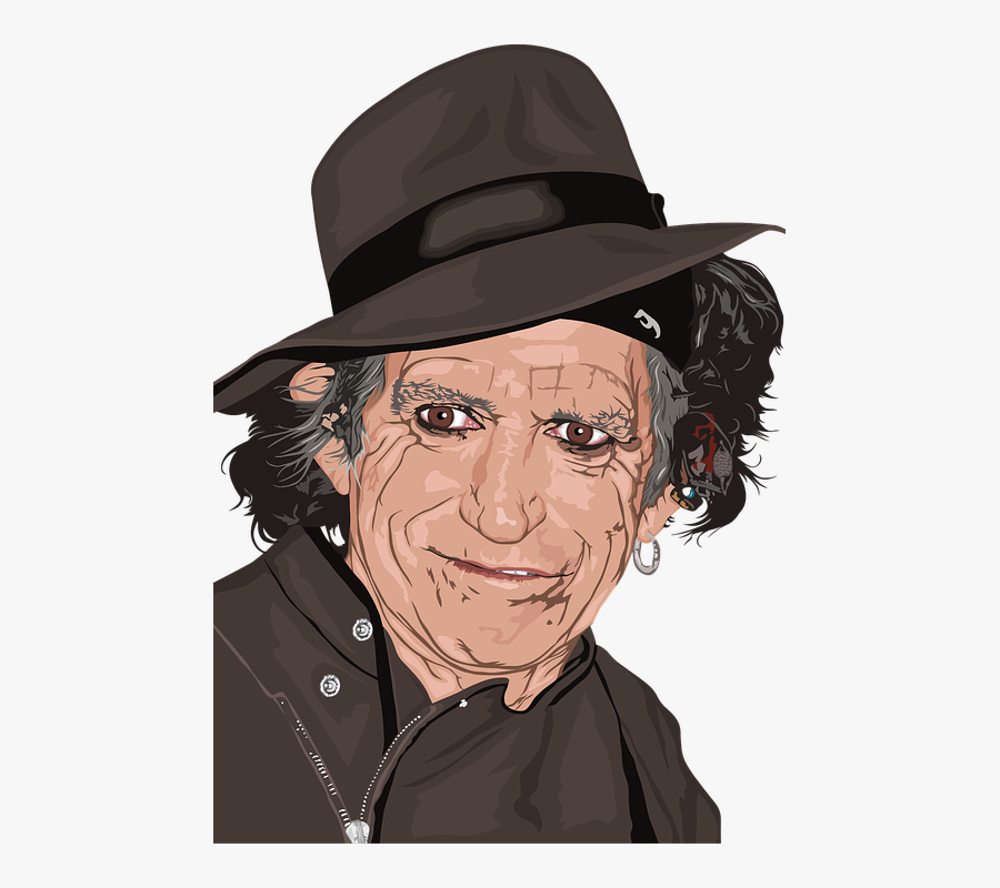 Artist, British, Celebrity, English, Keith Richards - Keith Richards Png, Transparent Clipart