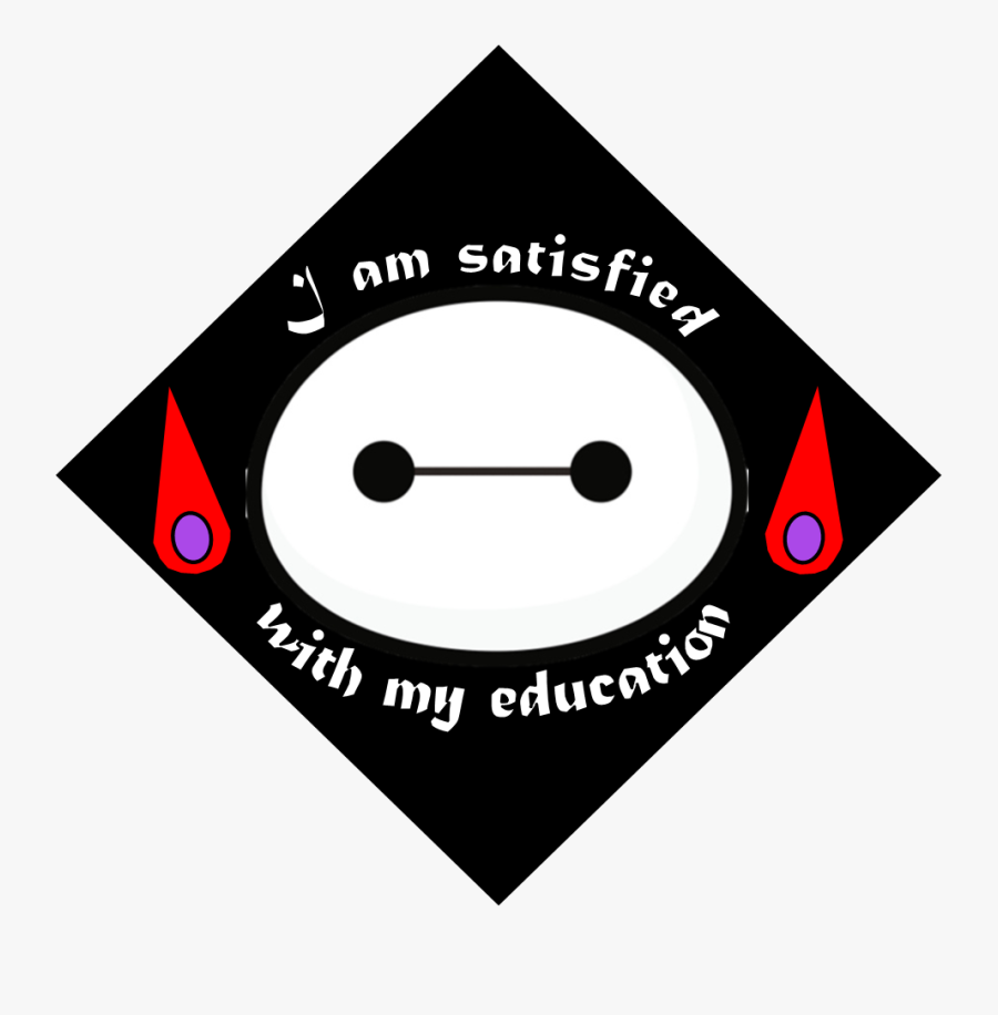 Clip Art Graphic Design Graduation Cap - Baymax Graduation Cap, Transparent Clipart