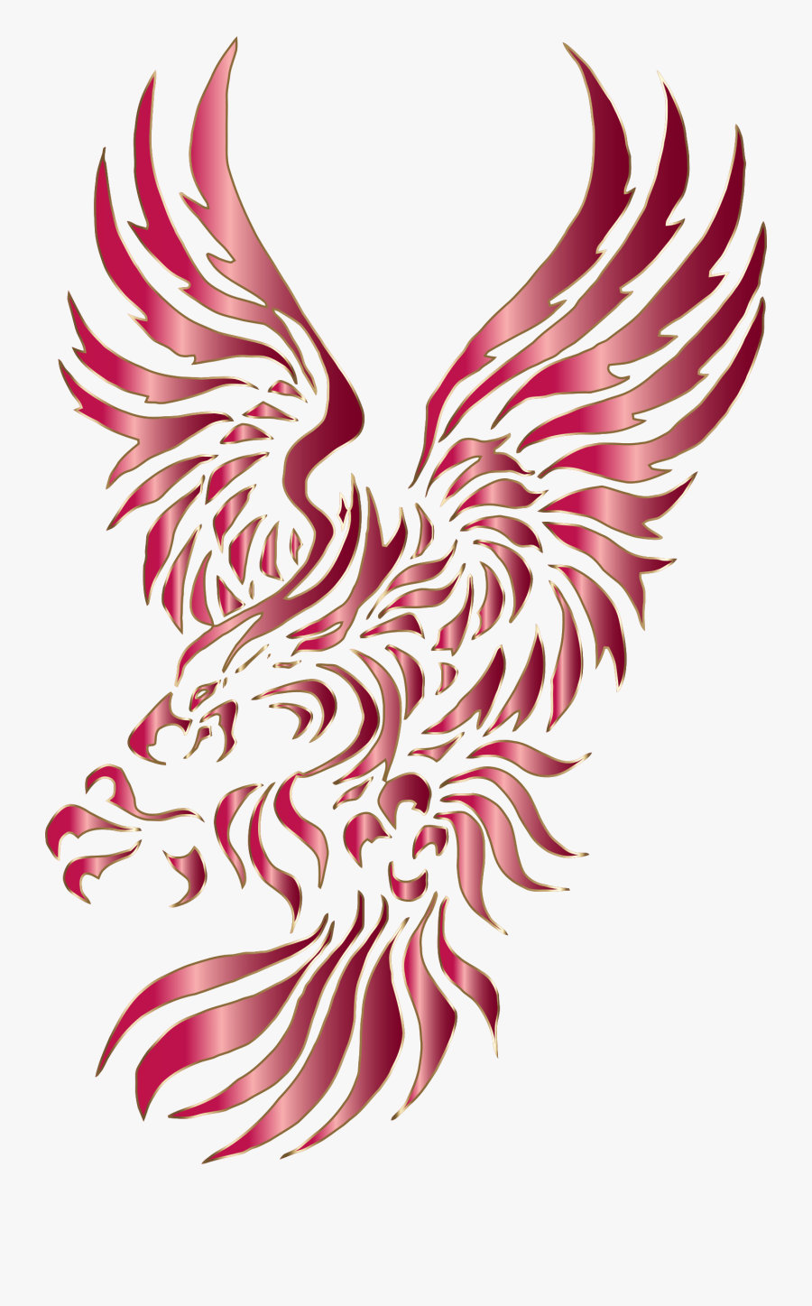 Tribal Eagle - Eagle Tattoo Designs For Men, Transparent Clipart