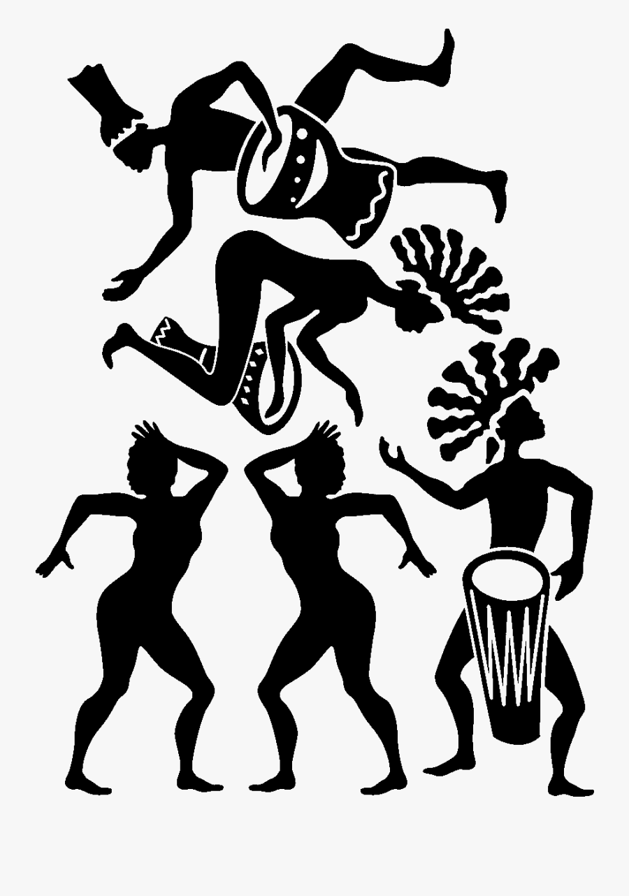 Africa Dance Clip Art - African Dancer Silhouette , Free Transparent ...