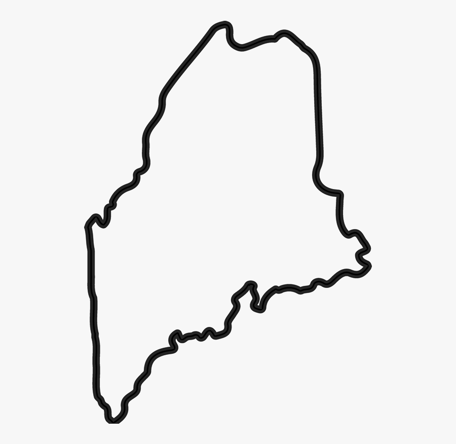 Clip Art Png For Free - State Of Maine Drawing, Transparent Clipart