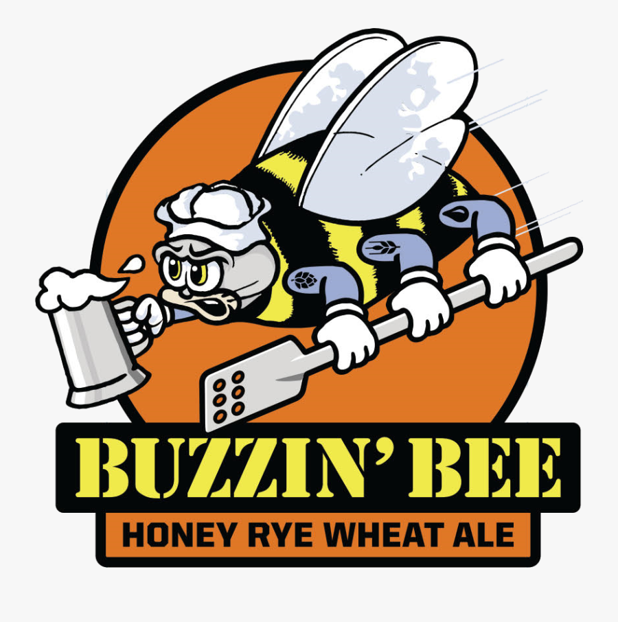 Buzzin’ Bee Honey Rye Wheat Ale - Finse, Transparent Clipart
