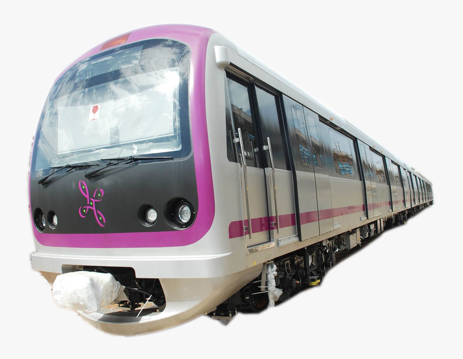 Subway Train Png - Namma Metro Train, Transparent Clipart