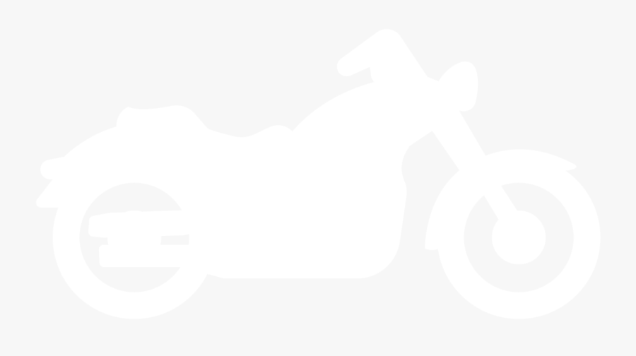 Motorbike Logo Png White, Transparent Clipart