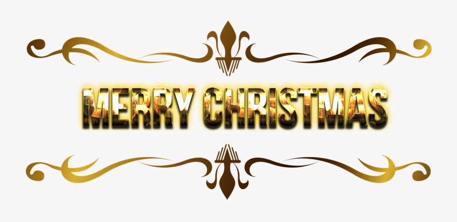 Merry Christmas Word Png Free Download - Merry Christmas Word Png, Transparent Clipart