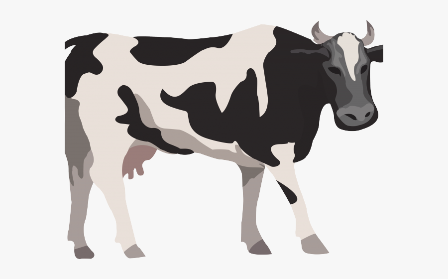 Cartoon Vector Cow Png, Transparent Clipart