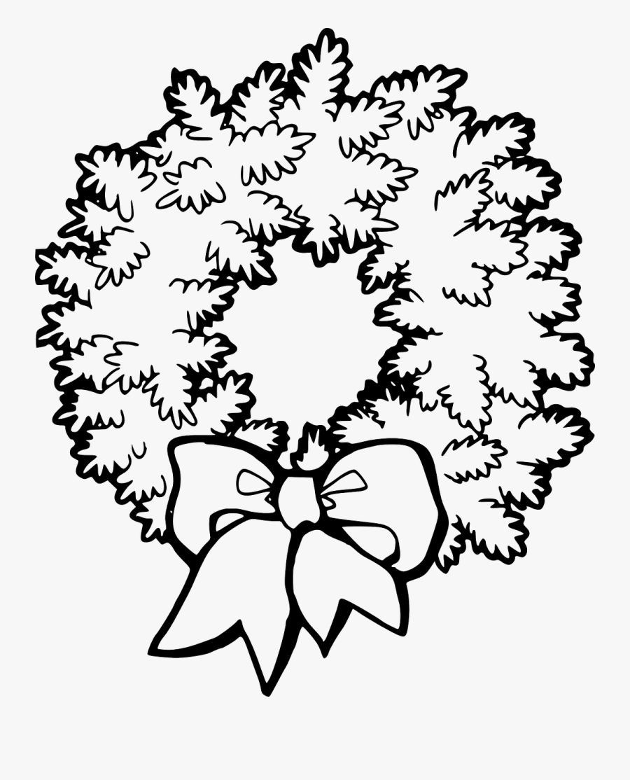 Wreath Tribute Floral Free Picture - Christmas Wreath, Transparent Clipart