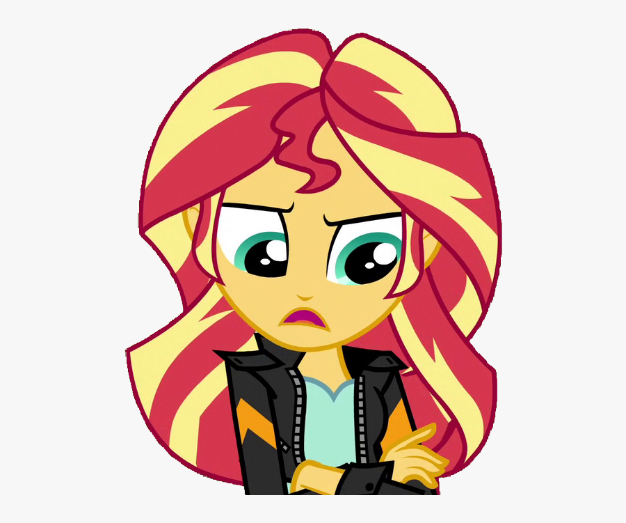 Artist Fella Clothes Equestria Girls Female - Sunset Shimmer By Equestria Girls .png, Transparent Clipart