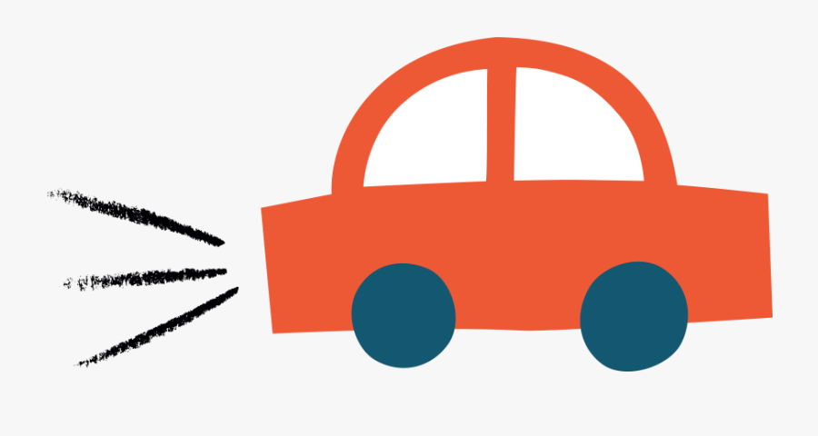 Red Car - Illustration Car Png, Transparent Clipart