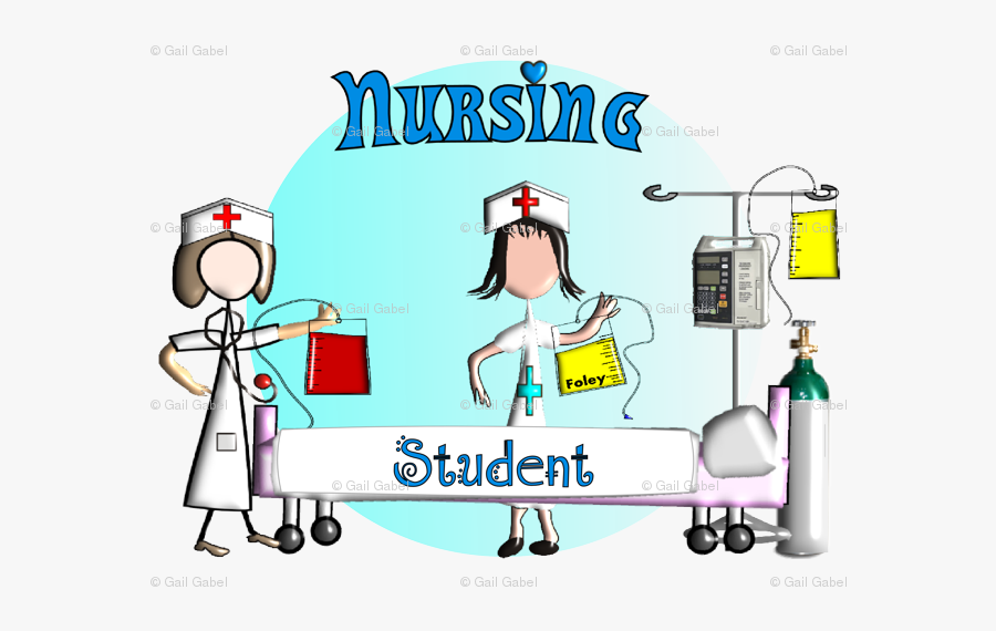 Retirement Poster Ideas For A Nurse - Nursing Student Cartoon, Transparent Clipart