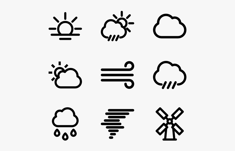 Weather - Quit Smoking Icon, Transparent Clipart