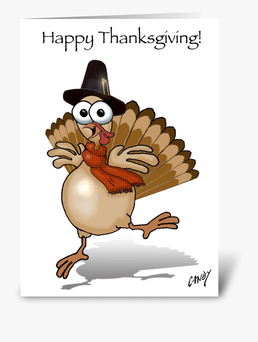 Happy Thanksgiving Turkey Greeting Card - Happy Birthday You Turkey, Transparent Clipart