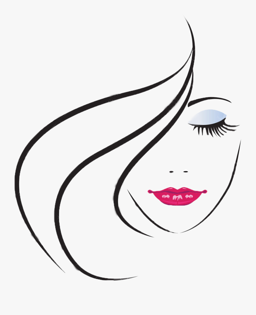 Clip Art Cosmetics Openclipart Beauty Vector Graphics - Makeup Face Vector Png, Transparent Clipart