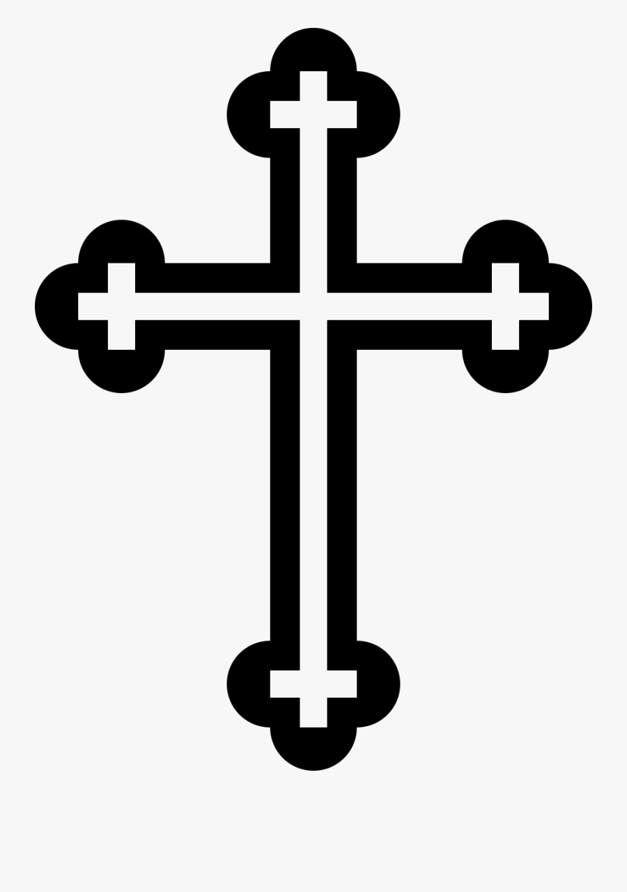 Orthodox Cross Png, Transparent Clipart