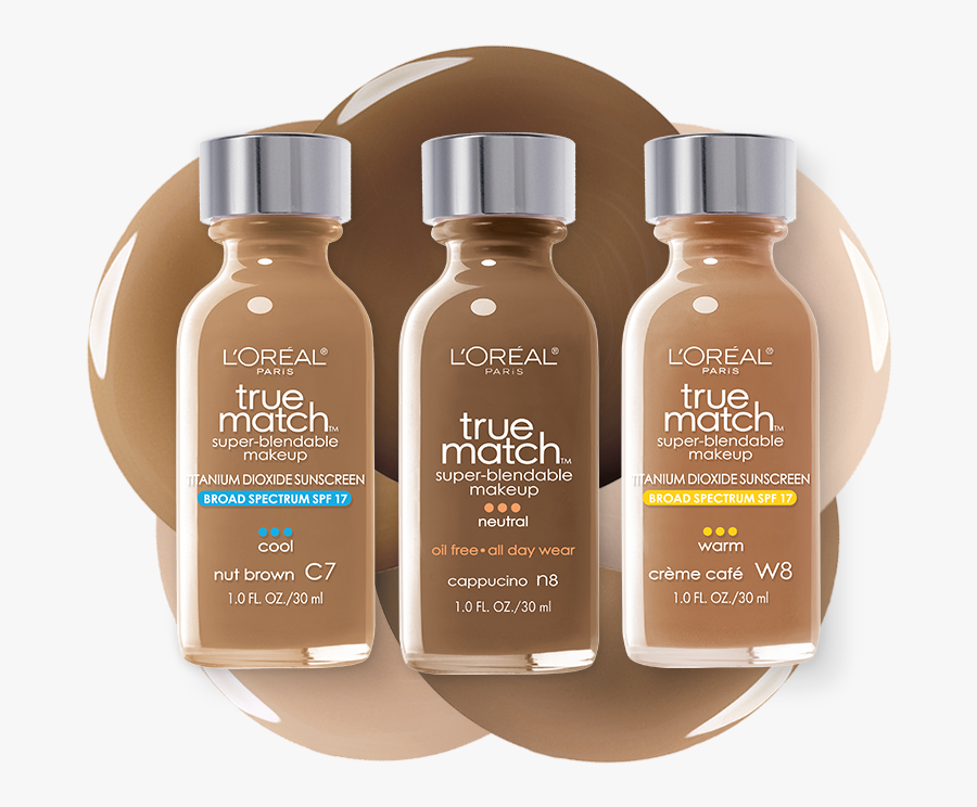 Loreal True Match Shades, Transparent Clipart