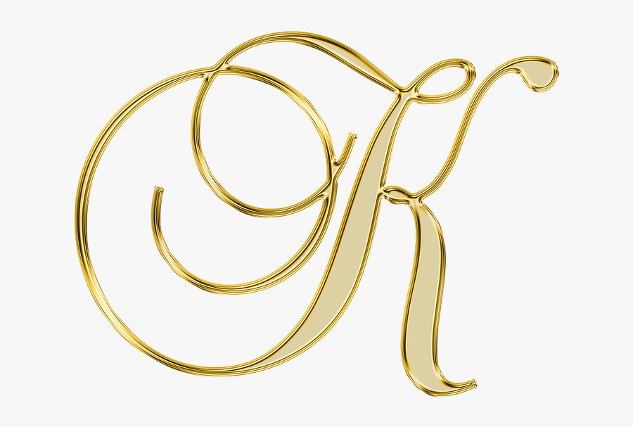 Fancy Letter M Clipart - Gold Alphabet Letters Png, Transparent Clipart