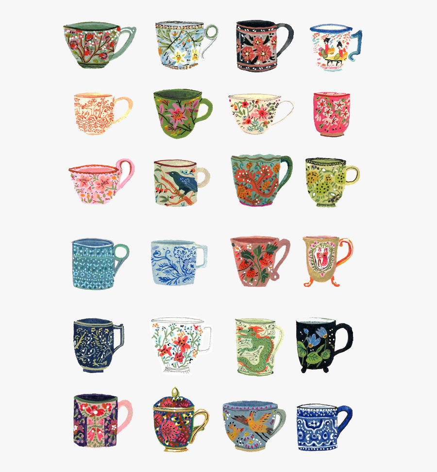 Cup, Tea, And Art Image - Becca Stadtlander Tea, Transparent Clipart