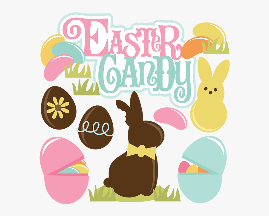 Easter Candy Clip Art, Transparent Clipart