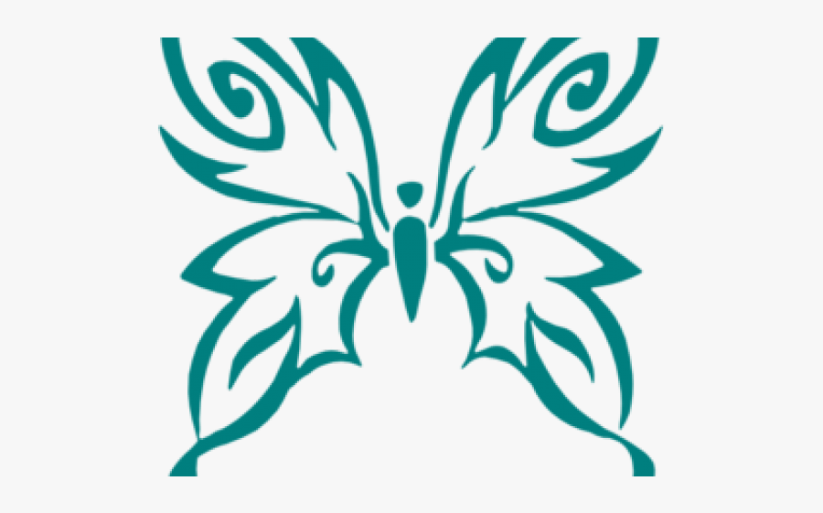 Butterfly Ovarian Cancer Ribbon, Transparent Clipart