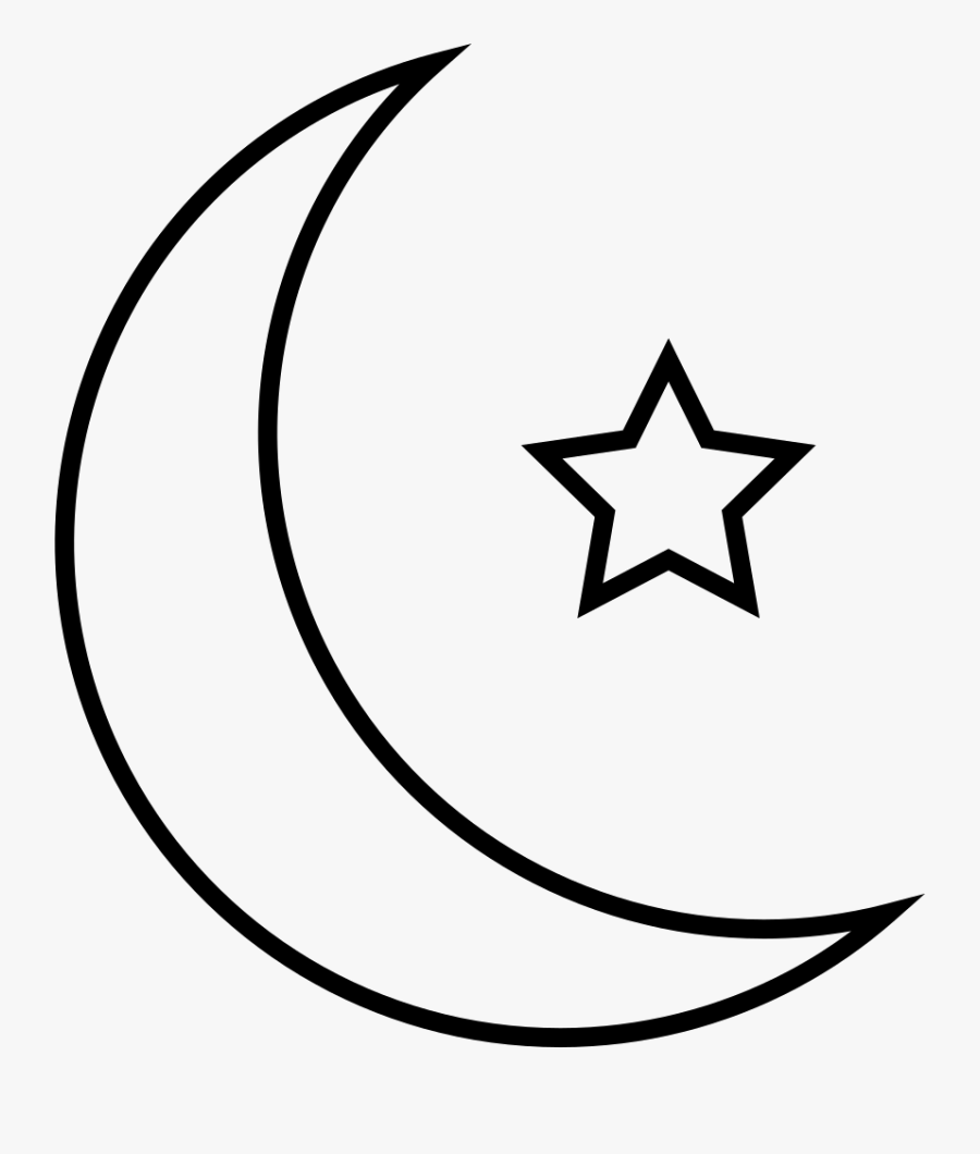 Download Islam Clipart Svg Vector Moon And Star Png Free Transparent Clipart Clipartkey