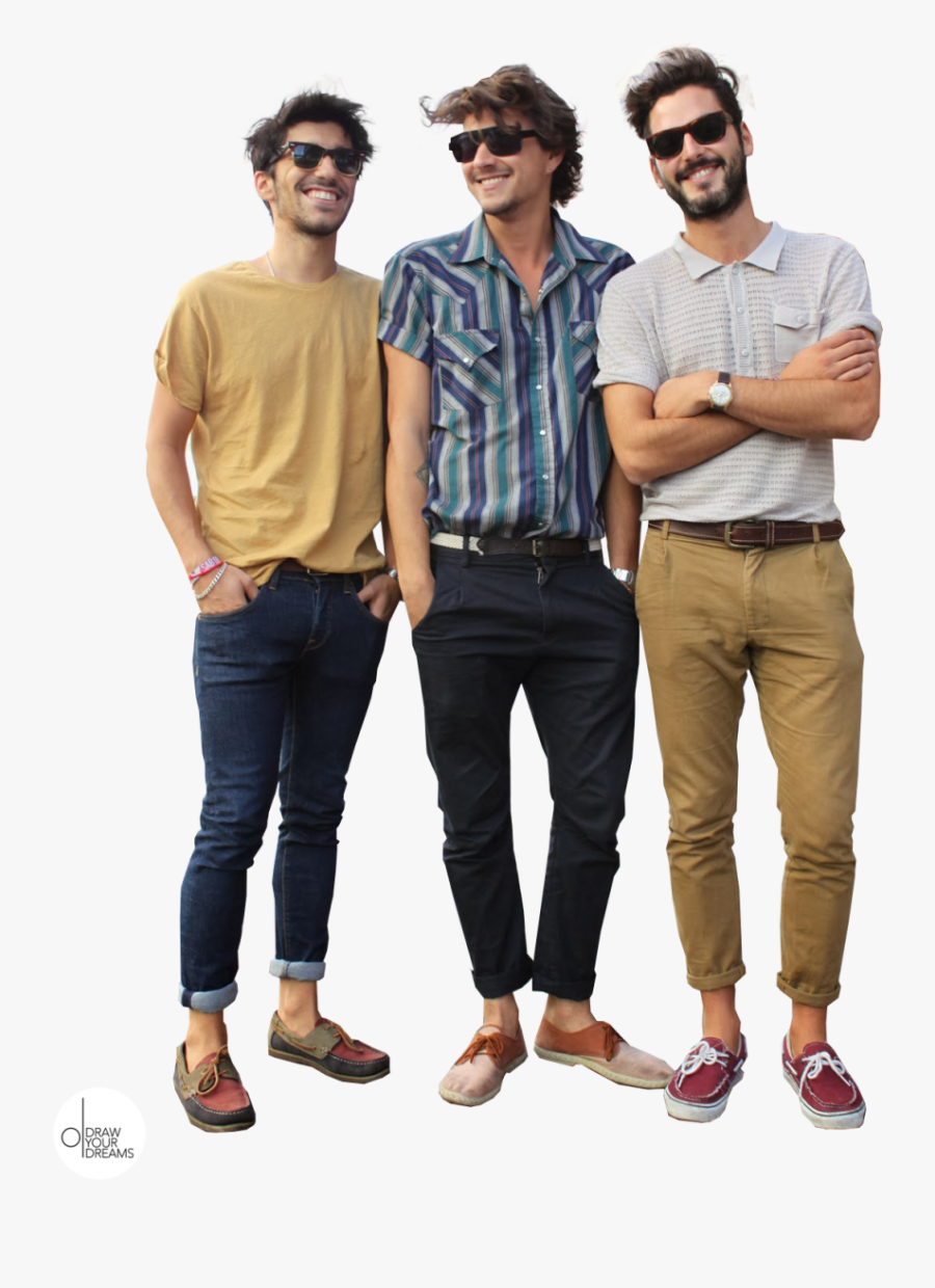 Transparent Men Fashion Png - Guys Rolled Up Pants, Transparent Clipart