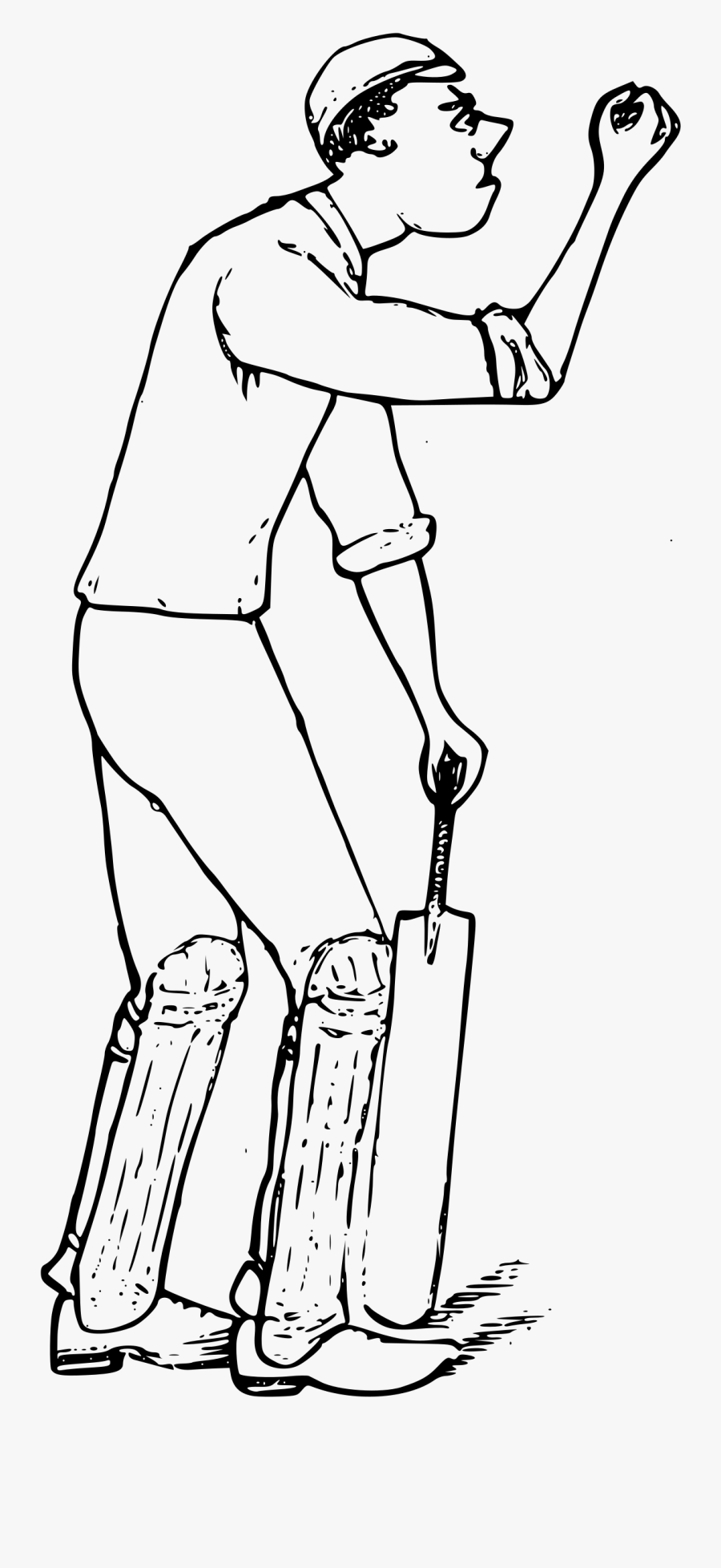 Grumpy Cricketer Clip Arts - Cricket, Transparent Clipart