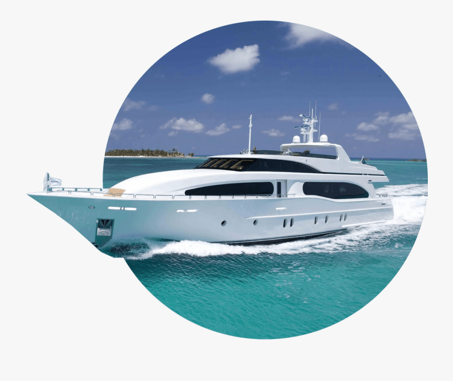 Luxury Yacht, Transparent Clipart