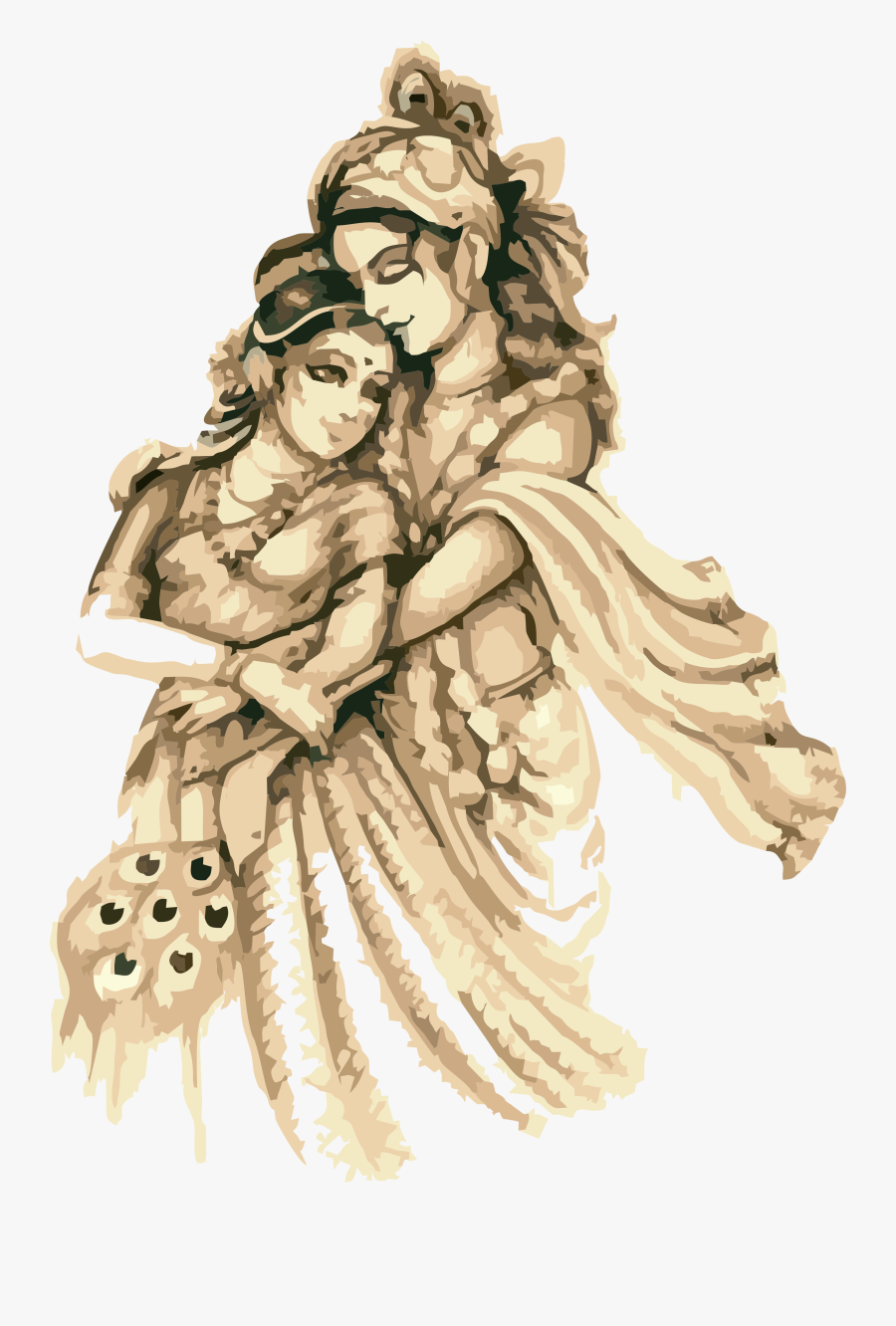 Krishna, Transparent Clipart