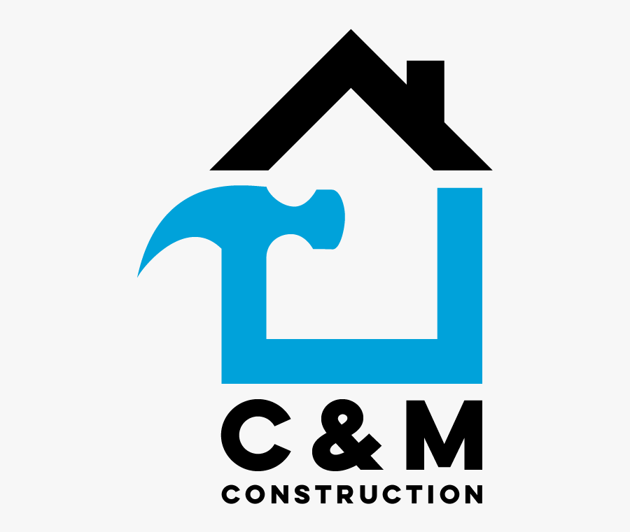 Clip Art Construction Logo Clipart - C & M Construction Logo, Transparent Clipart