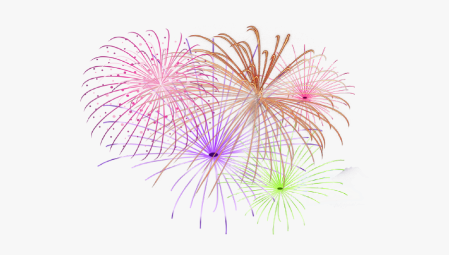 Pink Fireworks Cliparts, Transparent Clipart